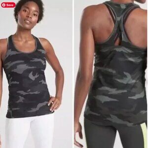 NWT - Athleta Limitless Camo Keyhole Tank